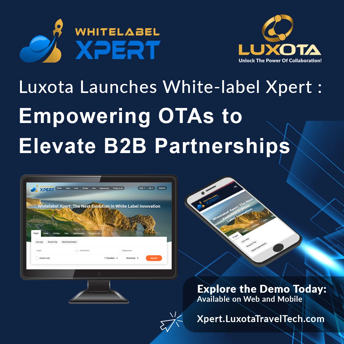 Luxota launches White Label Xpert for travel agencies cover